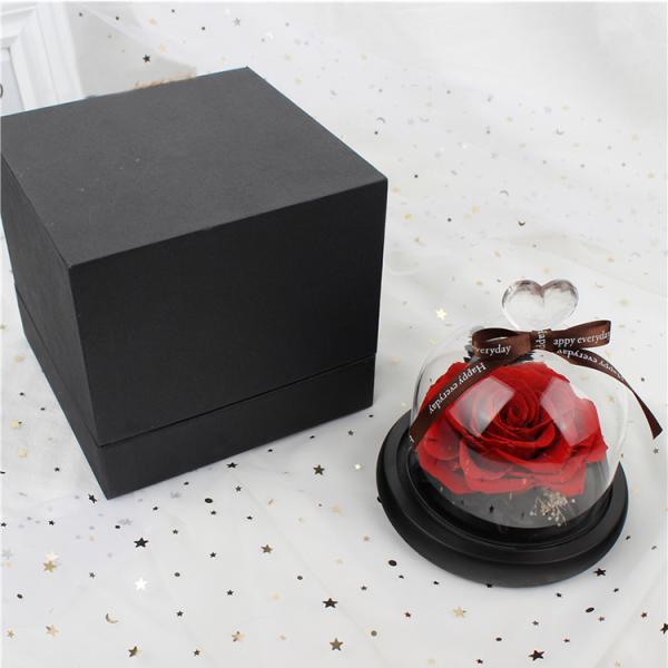 Wedding Home Decorative Preserved Rose Gift Box With Long Saving Time