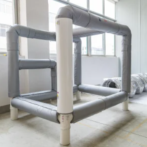 PU распределения воздуха покрыл пламя ткани стеклоткани - retardant сертификат китайца A1