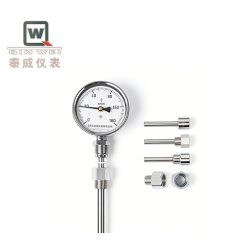 Thermowell Type Bimetallic Thermometer Petrochemical Industry