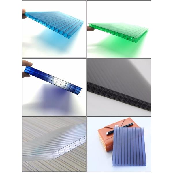 82% светопередатчик многостенный поликарбонатный лист для строительства