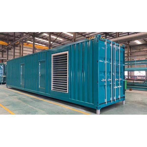1250kva Soundproof Genset Cummins Perking WEICHAI Genset On Container