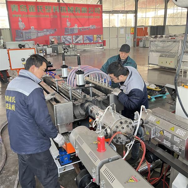 75mm Screw Diameter Extruder Sj75/30 Single Screw Extruder Corrugated Tube Production Line for and Production