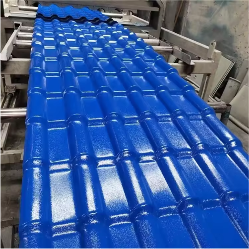 Customizable Architectural Roof Tile 2.5mm / 2.8mm / 3.0mm Thickness Synthetic Resin Tiles UV Resistant