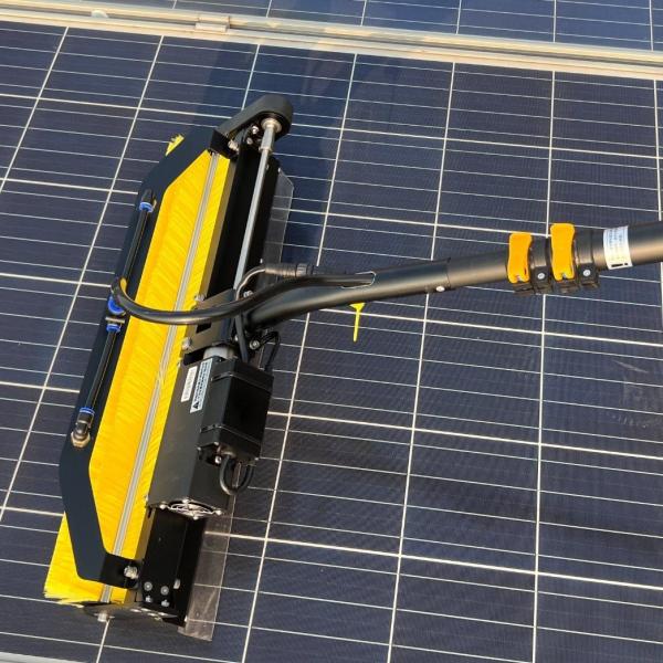 5.5 Meter Mão escalável Painel Solar Escova de limpeza escova para lavagem de plantações fotovoltaicas telhados Automóveis de janelas
