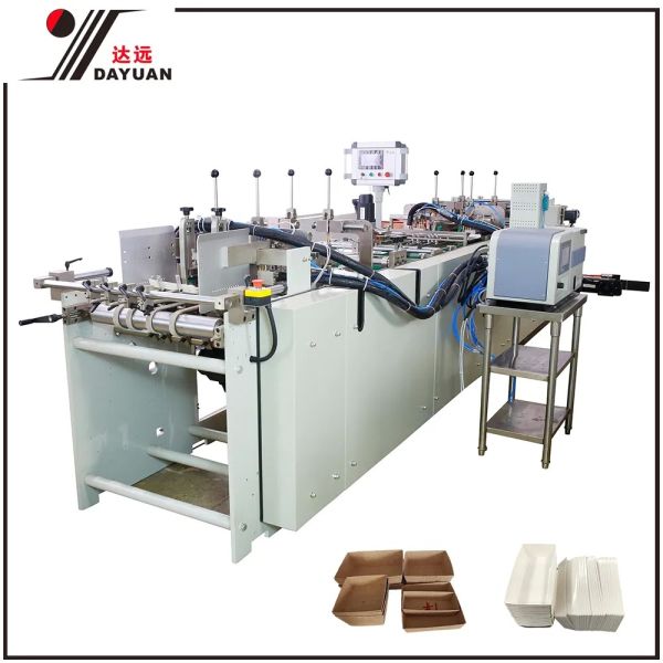 Box Edge Folding with Forming Machine Gluing Machine, Folding Nesterls-800 & Ls1000/2-a & Ld800, Paper Box Forming Machine