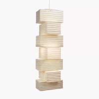 Lumière suspendue en papier japonaise wabi sabi