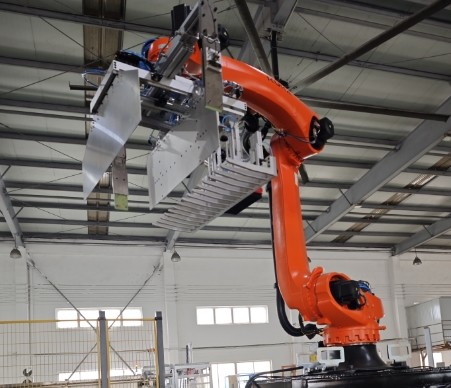 Mechanical Gripper Main Component Of Robot Palletizing Stacking