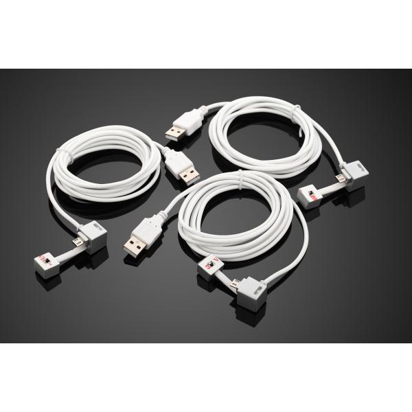 COMER 8 USB Ports Security Alarm System Acrylic Display Tablets Stand Brackets