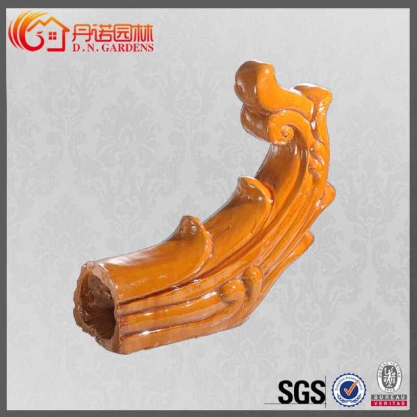 Классическая китайская крыша орнаментирует диаграммы буддизм плитки газебо сада