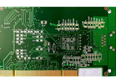 Conjunto dobro livre do PWB do lado do conector de borda do Pb de HASL