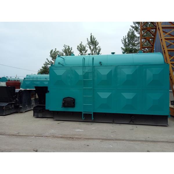 2.5MPa Coal Fired Boiler , Double Drum Chain Grate Industrial Steam Boiler