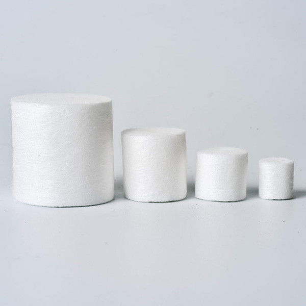 Surface Flatness Cotton Wool Roll , Cotton Gauze Roll ETO Sterilization Lint Fress