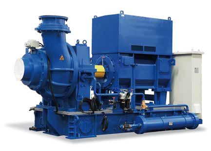 Electric Single-Stage Centrifugal Compressor 0-1.7Barg 40-800m³/min