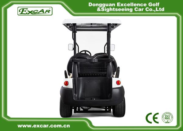 6 Seater Tourist Use Used Electric Golf Carts / Electric Sightseeing Bus Trojan Battery