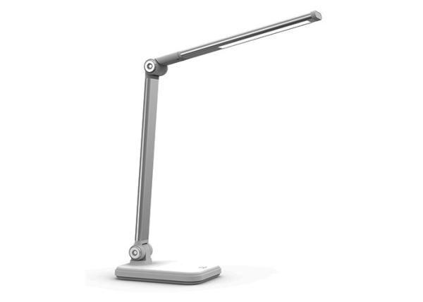 Metal Wireless LED Table Lamp With Fast Wireless Charger For IPhone And Samsung