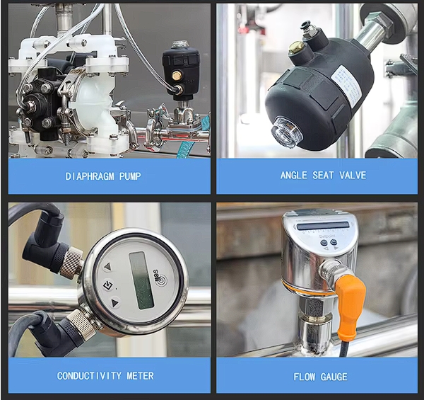 Автоматическая система очистки CIP стиральная машина из нержавеющей стали