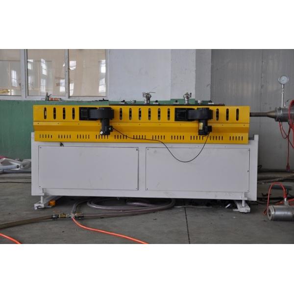 линия штранг-прессования трубы из волнистого листового металла стены двойника 120kg/H OD110mm