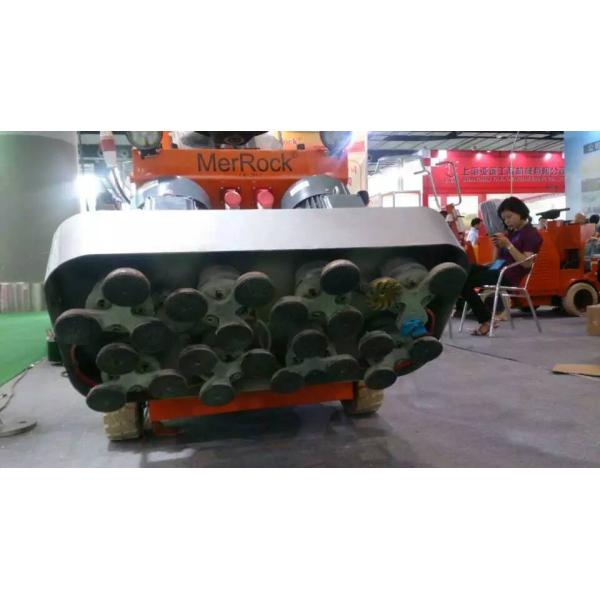 Машина мраморного гранита конкретная полируя с пылесосом