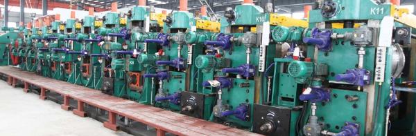 Full Automatic 20-120m/Min API Tube Mill For 3PE Anticorrosive Steel Pipe