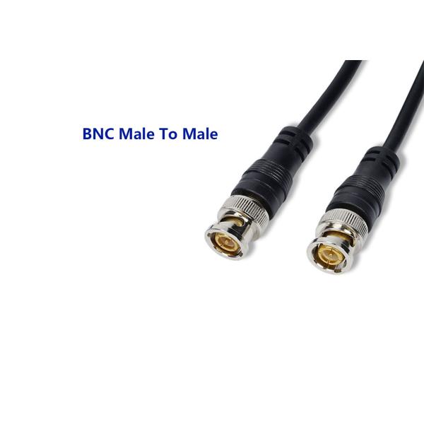 Черный мужчина BNC к монтажной схеме кабеля мужчины RF59