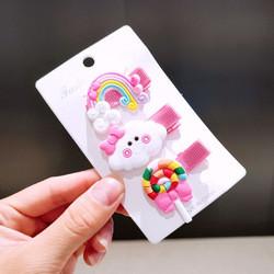 Diy Childrens Hair Accessories Fruit Shape Hair Grips Cartoon Baby For Girls Kids  19 Cm