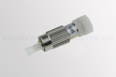 FC / UPC Fiber Optic Attenuator Single Mode 1260 to 1650nm Wavelength