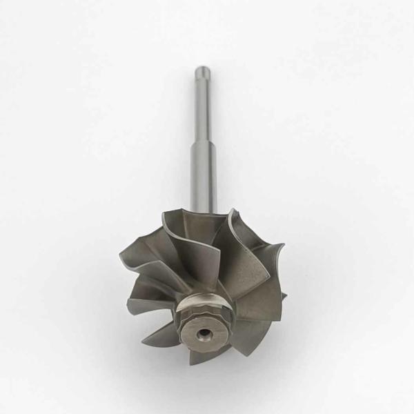MS-TECH Turbo RHF4 Turbine Wheel Shaft 8973311850 8973311851 Fit Turbos  Ind 44.4mm Exd 37.67mm Blades 8