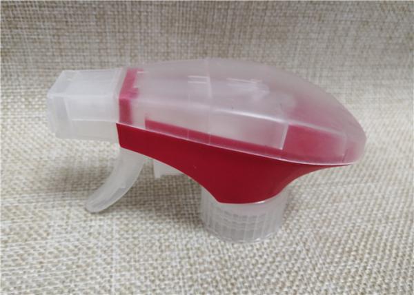 Transparent PP Plastic Spray Bottle Head 28 / 410 Size 316SS Spring