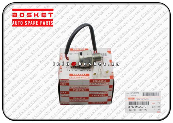 ISUZUのクラッチ システムはISUZU NKR 4JB1 8-97165950-0 8971659500のための中立スイッチを分けます
