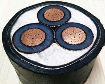 Área nominal: cabo distribuidor de corrente do LV dos núcleos de 3*2.5~3*500mm2 0.6/1KV três, fio blindado (CU/PVC/XLPE/LSZH/STA/NYBY/N2XBY)