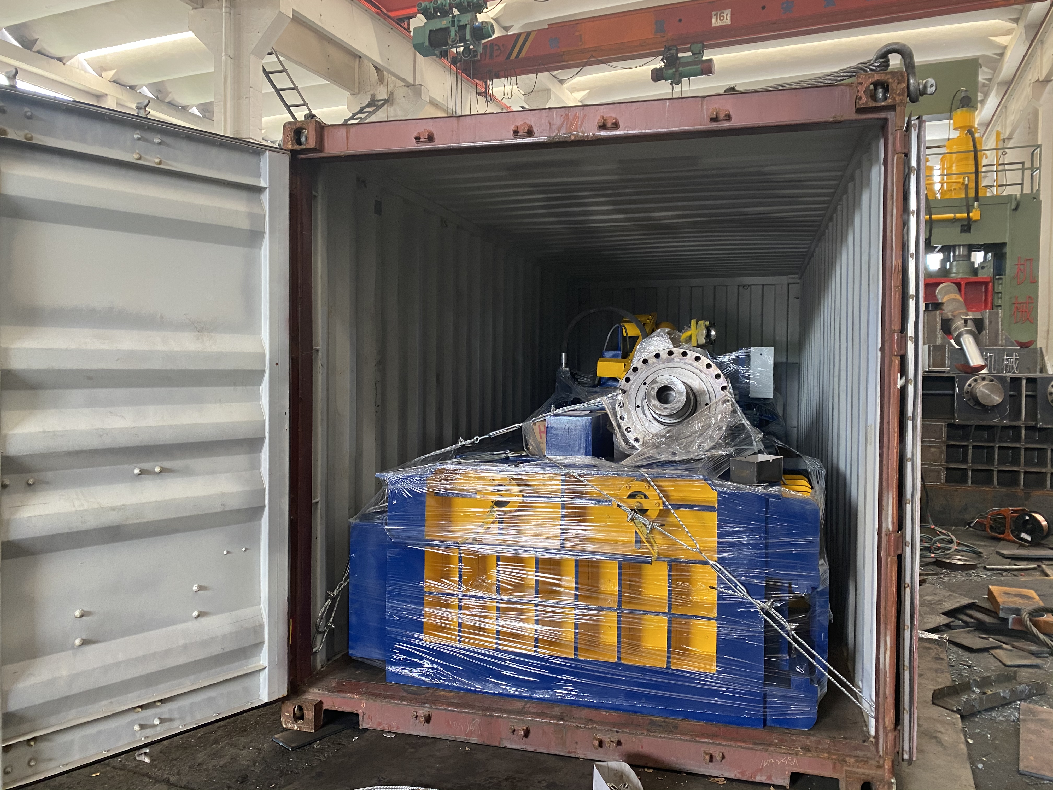 Выход машины 4T/H Baler металлолома Y81F-200 большой