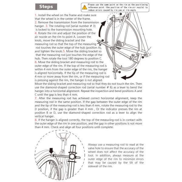 Bike Derailleur Hanger Corrector Correct Rear Shift Lugs with Design Bike Repair Tool