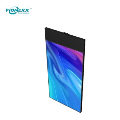 37inch Ultra Slim Double Sided Hanging Lcd Display Vertical Digital Display 700nits+700nits