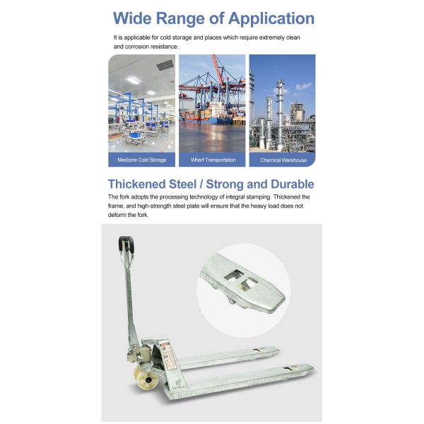 SINOLIFT ACG series Galvanized Hand Pallet Truck