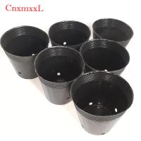 HDPE résistant de larme trous raisonnables de pots ronds de crèche de 2 gallons