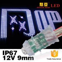 pixel LED del poder 0.15W que enciende el color blanco con el silicón del PVC Shell dentro