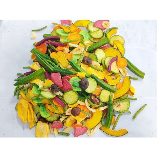 Hot Sale Mixed Dried Fruits and Vegetables Children Snacks Vacuum Fried Vegetable Chips Healthy Snack
