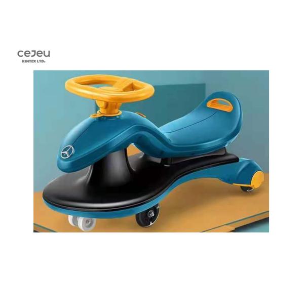 Дети проблескивать отбрасывают автомобили управляя универсалией автомобиль 18kg качания колеса 2 слоев