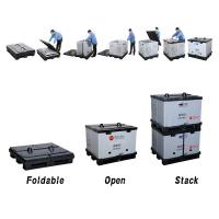 Collapsible Plastic Container Pallet Stackable heavy duty Moving Box