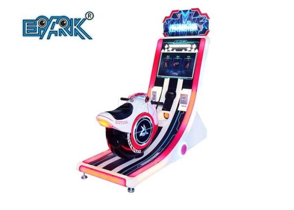 Indoor Kids Motor Racing Game Machine Coin Operated Simulator Arcade