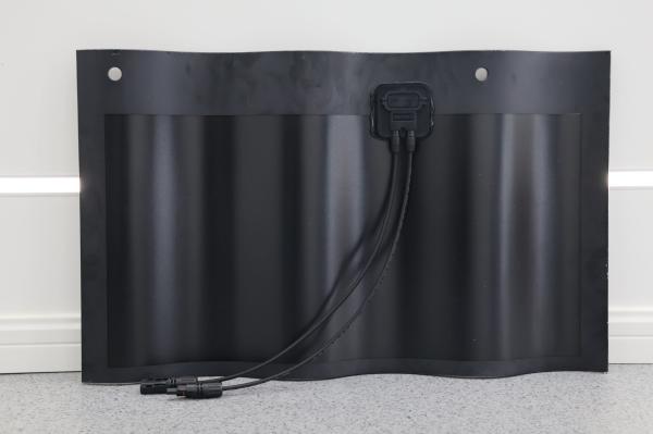Thin Film Photovoltaic Solar Roof Curve Tile Glass Shingle Panel Solar BIPV Roof Tiles