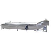 SUS304 Máquina de blanqueamento de batatas fritas de cenoura e carne de salada 2000 kg/h
