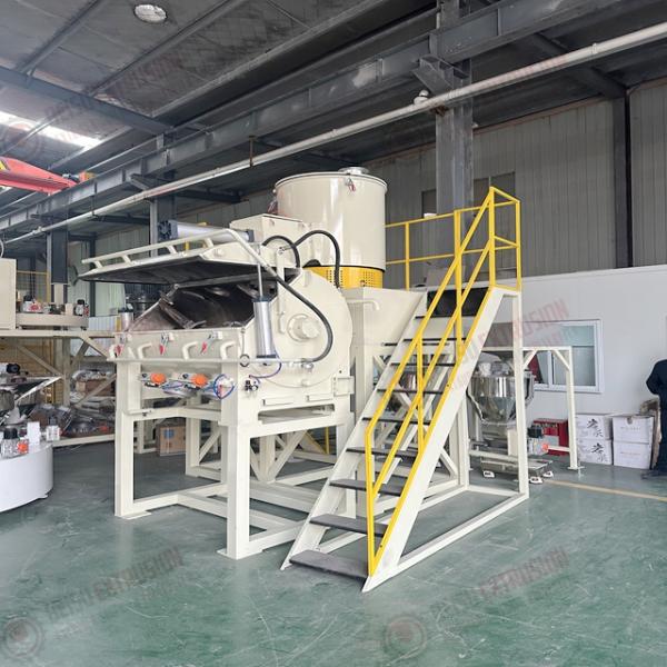 SRL-W1000/3000 Plastic PVC SPC WPC weighing mixing equipment plant for flooring sheet and board
