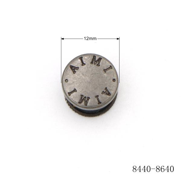 Flat Circle Rivets 12mm Silver Rivets For Leather , Bags , Handbag