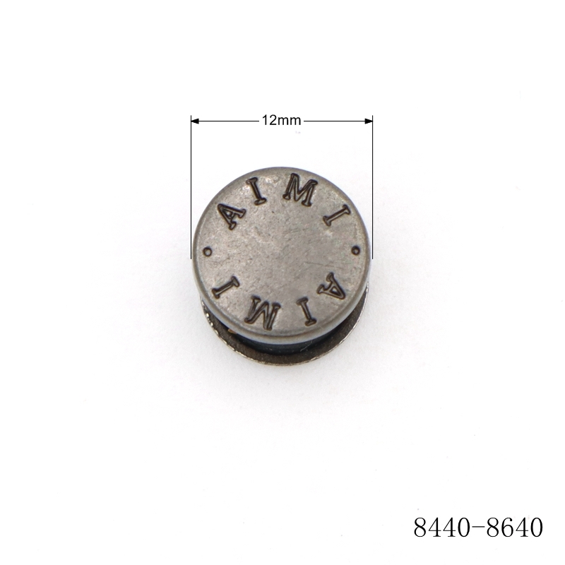 Flat Circle Rivets 12mm Silver Rivets For Leather , Bags , Handbag