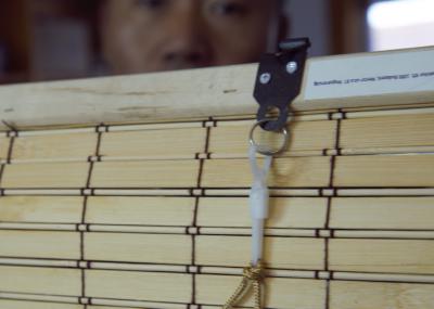 Printed Outdoor Bamboo Shades , Outdoor Bamboo Window Blinds Long Lifespan