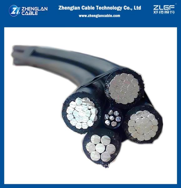 Aerial Bundled Cable ABC CAAI LV 0.6/1kv 3x35+16+25mm²AAC+XLPE/AAC+XLPE/AAAC+XLPE IEC60502-1