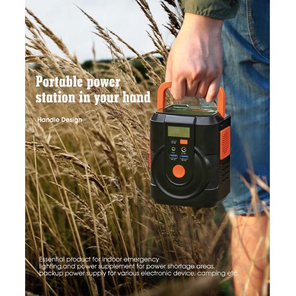 100 Вт солнечная портативная электростанция батарея 110 В 220 В генератор для кемпинга на открытом воздухе