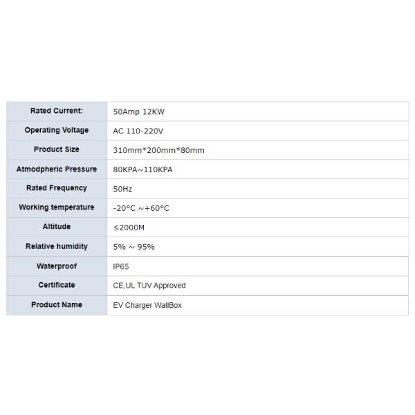 Chargeur de véhicule électrique de type 1/Type 2/GBT/Tesla