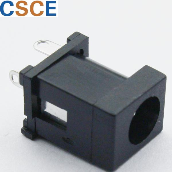 Vertical DC Power Jack Connector / Panel Mount DC Power Jack Insulation Resistance ≥500mΩ